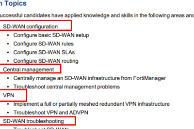 Fortinet NSE 7 - SD-WAN 6.4 NSE7_SDW-6.4 Dumps Updated - Pass NSE ...